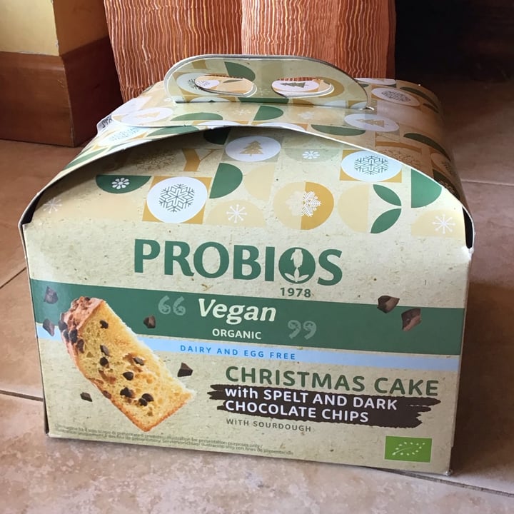 photo of Probios Dolce di Natale Vegan di Farro con Gocce di Cioccolato Fondente shared by @nononorae on  05 May 2025 - review