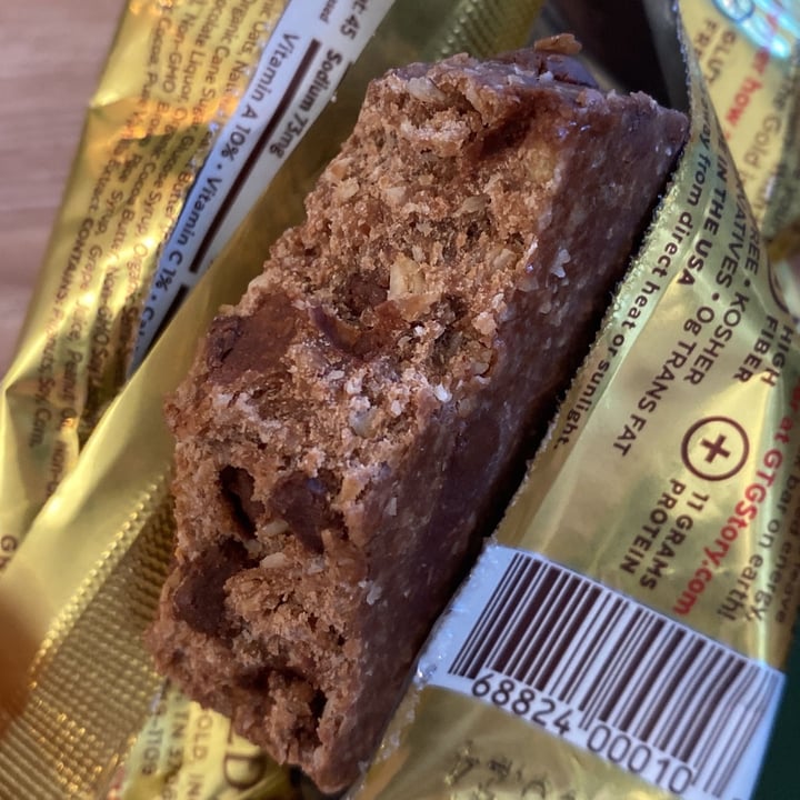 photo of grab the gold Grab The Gold Snack Bar - Chocolate Peanut Butter Flavor shared by @veganceline on  14 Feb 2024 - review