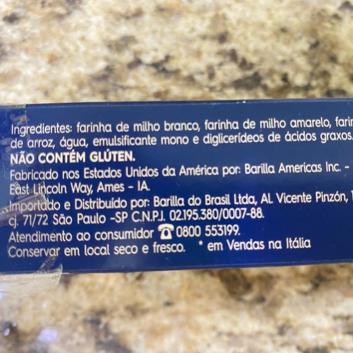 photo of Barilla macarrão sem glúten shared by @esthermatsubara on  17 Mar 2024 - review