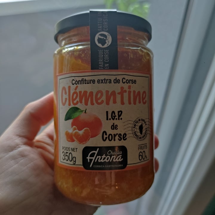 photo of Charles Antona Corsica Gastronomia confiture extra de corse - clementine shared by @ambras on  23 Sep 2023 - review