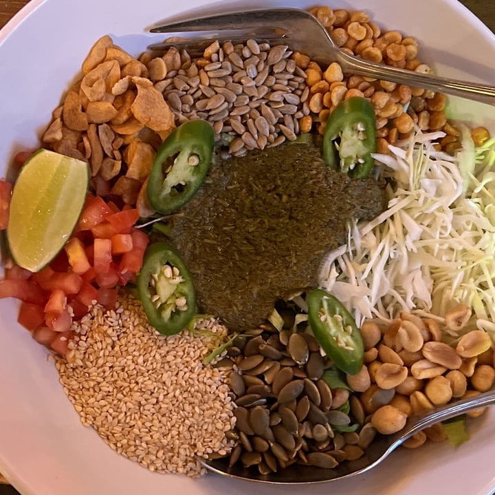 photo of Top Burmese Shoo Share Tea Leaf Salad shared by @herbivoracious on  12 Sep 2023 - review