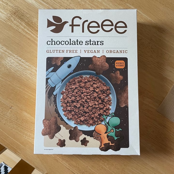 photo of Freee Chocolate Stars Cereal shared by @mariadesantis on  08 Mar 2024 - review