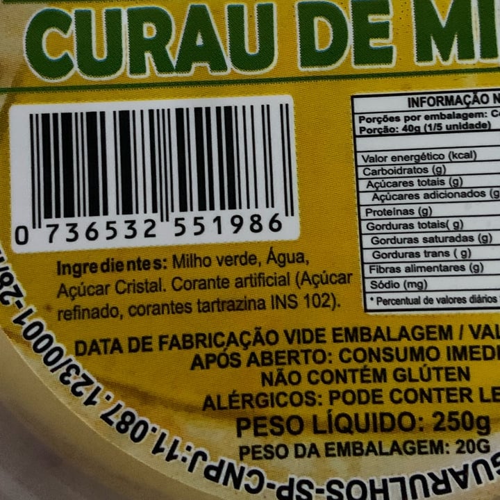 photo of E-milho Curau De Milho shared by @estreladamanha2009 on  30 May 2024 - review