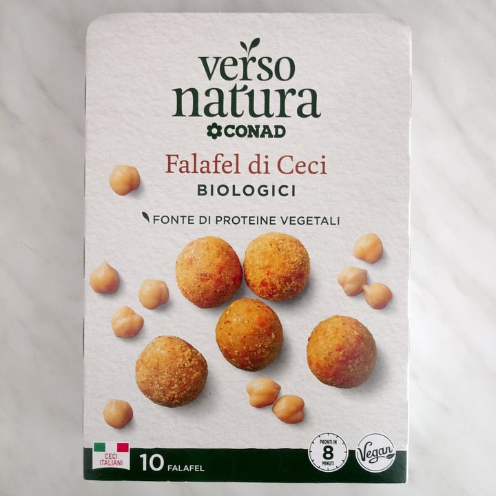 photo of Verso Natura Conad Bio  Falafel Di Ceci (Biologici) shared by @simonapapagna on  25 Sep 2023 - review