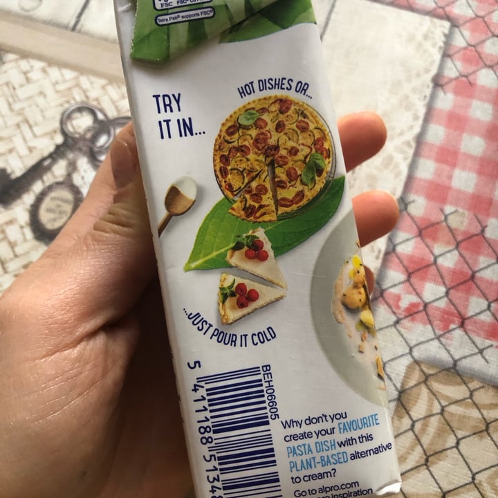 photo of Alpro Alpro Cooking Soya shared by @francescasaltori on  29 Apr 2024 - review