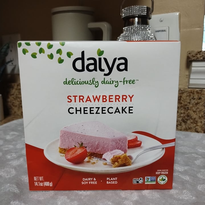 photo of Daiya Strawberry Cheezecake shared by @alyssaa on  03 Apr 2024 - review