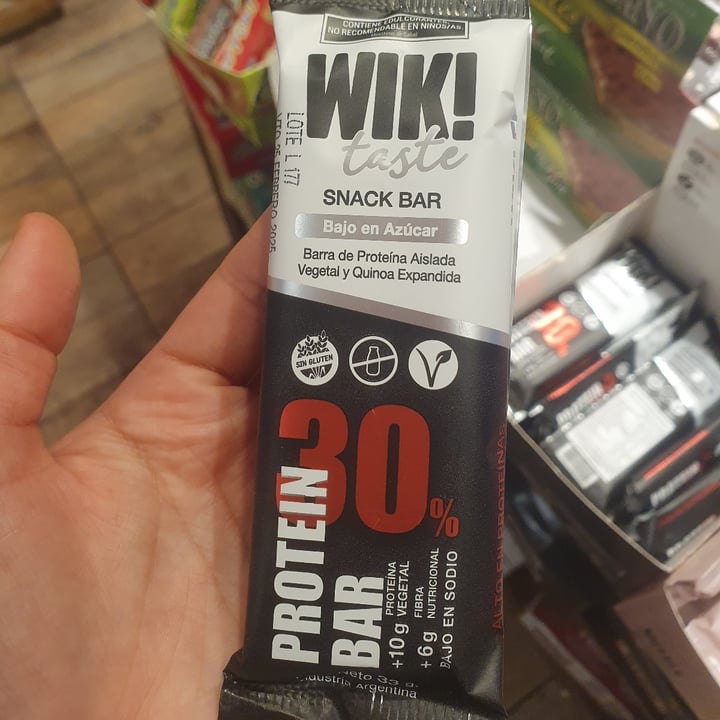 photo of Wik! Barra Proteica shared by @yukiita on  21 Dec 2024 - review