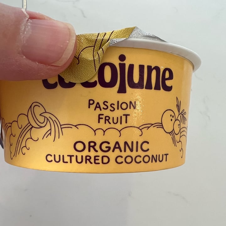 photo of cocojune Passion fruit Organic Cultured Coconut Yogurt shared by @allycat38 on  06 Jan 2024 - review