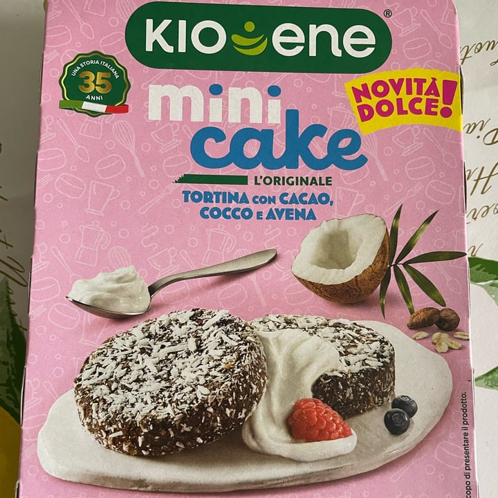 photo of Kioene kioene mini cake Tortina con cacao, cocco e avena shared by @fabrizio71 on  18 Oct 2023 - review