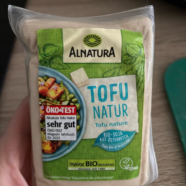 photo of Alnatura Tofu Natur shared by @cindylala on  10 May 2025 - review