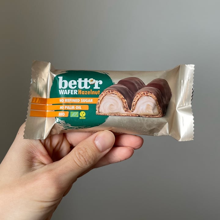 photo of Bett'r Wafer Hazelnut shared by @eml on  08 Oct 2025 - review
