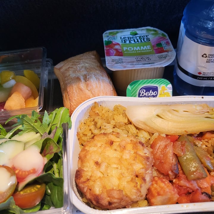 photo of Air Canada Quinoa, rice and vegetables shared by @def0x00 on  21 Jun 2024 - review