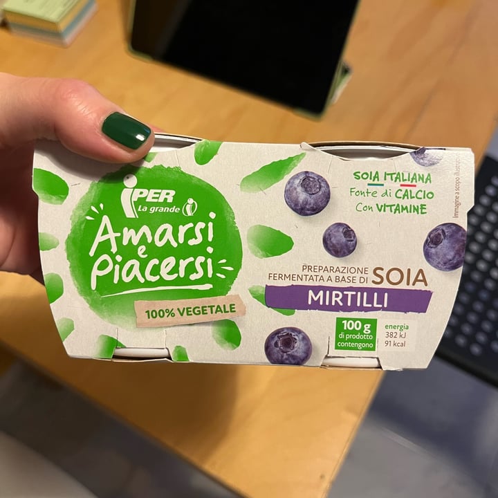 photo of Iper yogurt mirtilli shared by @tipsyballoons on  06 Mar 2024 - review