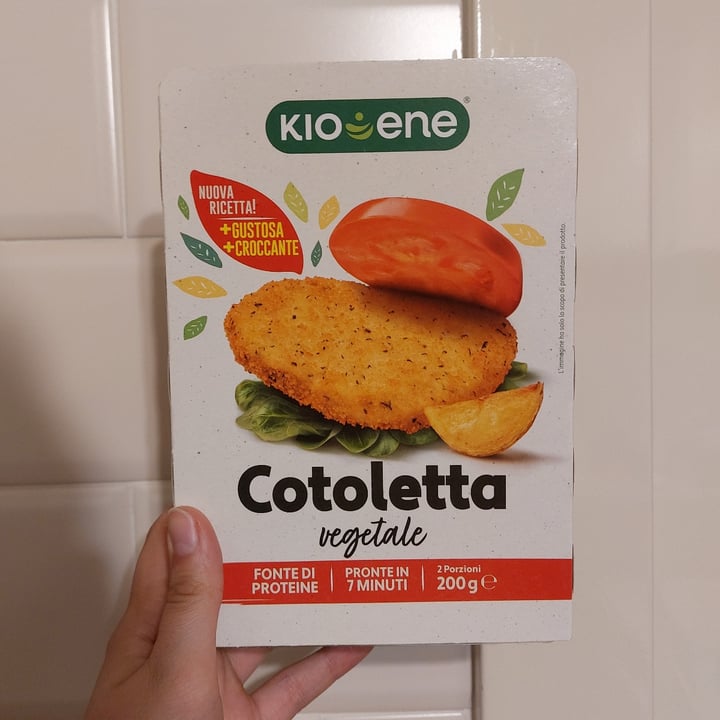 photo of Kioene Cotoletta vegetale shared by @claireinblue on  28 Apr 2024 - review