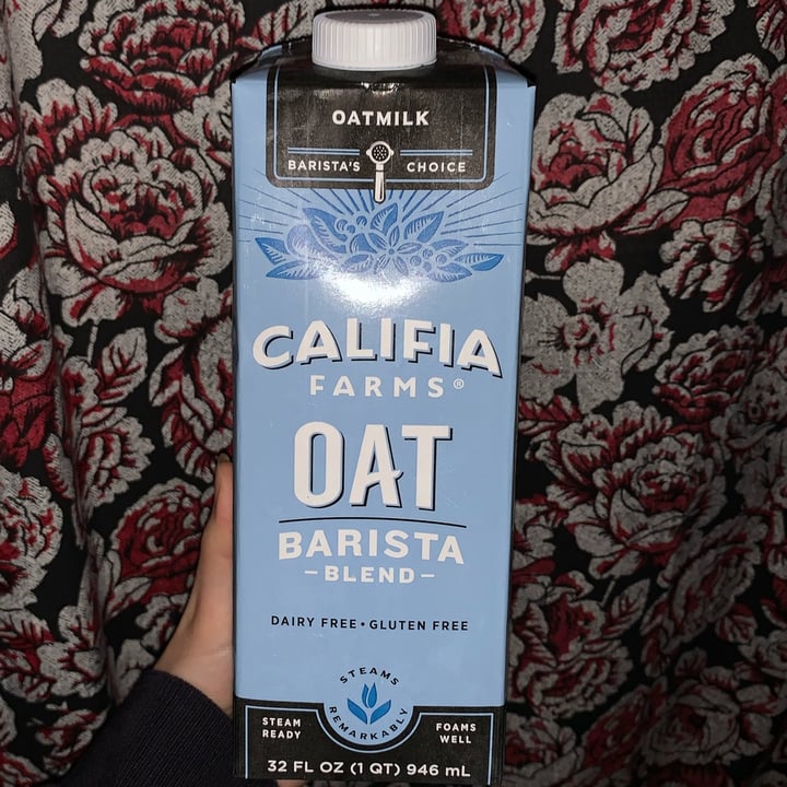 photo of Califia Farms Oat Barista Blend shared by @noimdirtydan on  14 Dec 2023 - review