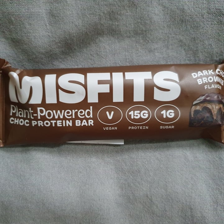 photo of Misfits Plant-Powered Dark Choc Brownie shared by @siddharthjayaprakash on  01 Jan 2024 - review