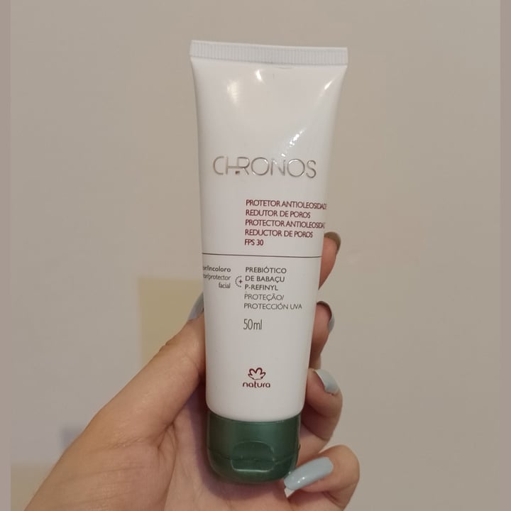photo of Natura Chronos protector Antioleosidad Reductor De Poros shared by @vicmartinezs on  16 Jul 2024 - review