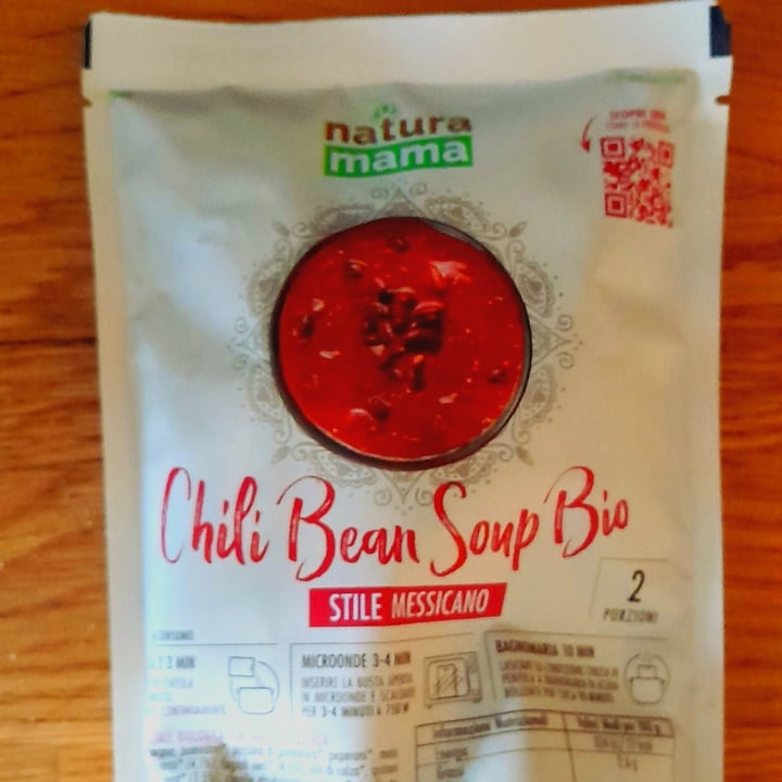 photo of Naturamama Chili Bean Soup Bio shared by @giulipimpiveg on  12 Jan 2024 - review