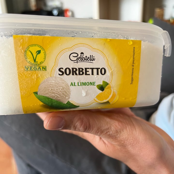 photo of Gelatelli Sorbetto al limone shared by @seitansistah on  01 May 2024 - review