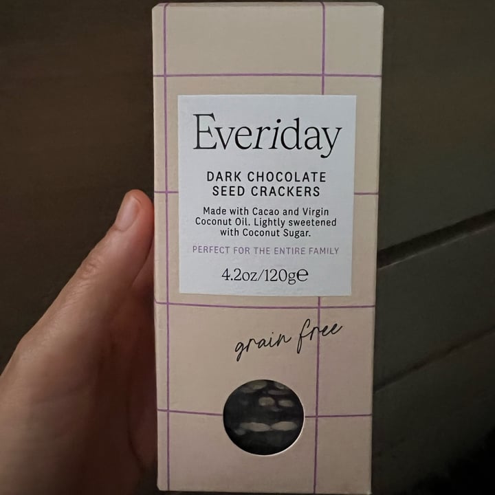 photo of Everiday Dark Chocolate Seed Crackers shared by @chefchrissy68 on  12 Oct 2025 - review