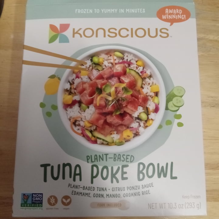 photo of Konscious tuna poke bowl shared by @zanymary on  28 Feb 2024 - review