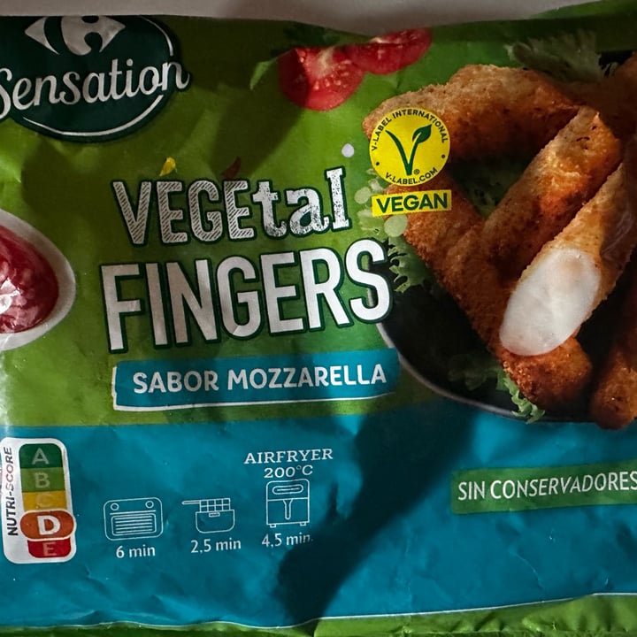 photo of Carrefour Sensation Fingers sabor mozzarella shared by @supersarita85 on  03 Aug 2025 - review