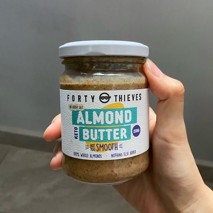 photo of FORTY THIEVES Smooth almond butter shared by @kohliflower on  29 Aug 2023 - review