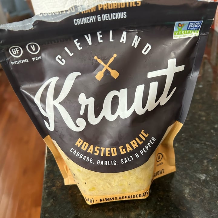 photo of Cleveland kraut Roasted Garlic shared by @natsveganfood on  13 Apr 2024 - review