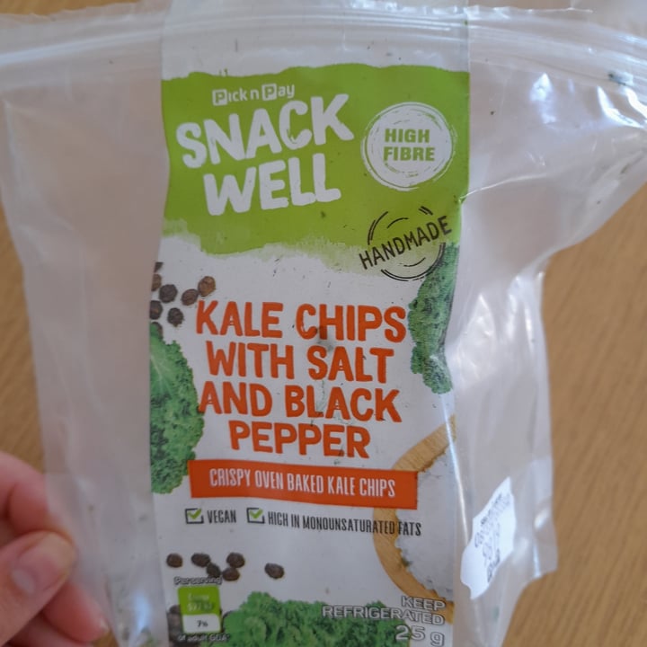 photo of Pick n Pay snack Well Kale Chips shared by @sonja0310 on  21 Oct 2023 - review
