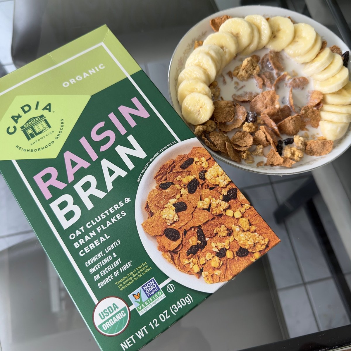 Cadia RAISIN BRAN OAT CLUSTERS & BRAN FLAKES CEREAL Reviews abillion