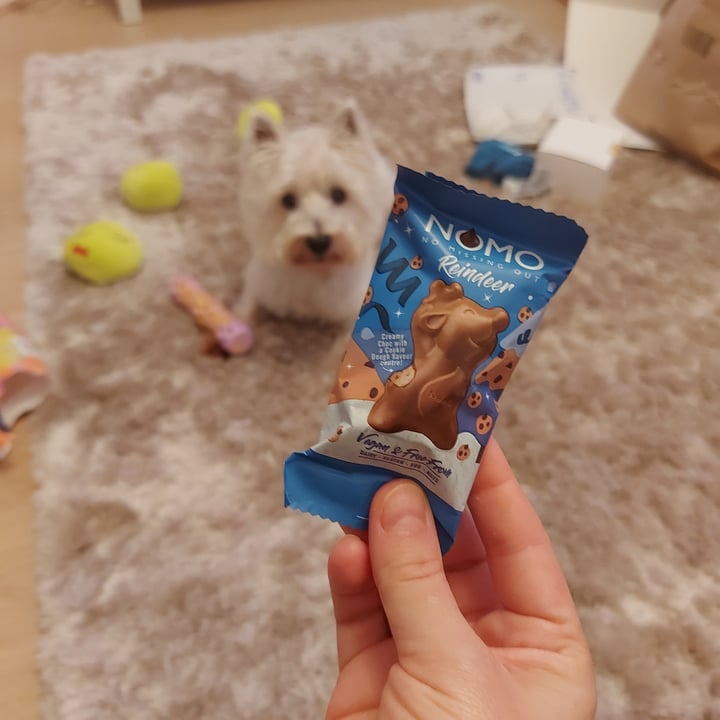 photo of NOMO Reindeer Cookie dough shared by @lucyvictoria92 on  24 Dec 2023 - review