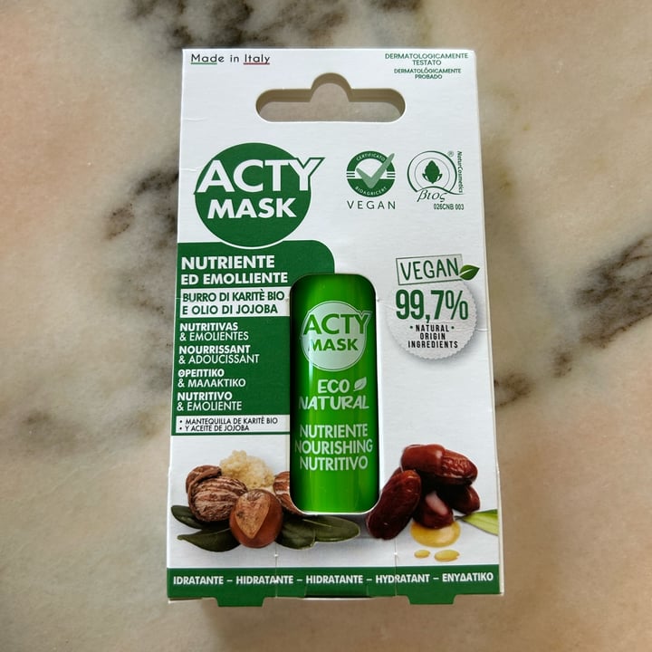 photo of Acty mask lip balm nutriente shared by @miryvera81 on  06 Apr 2024 - review