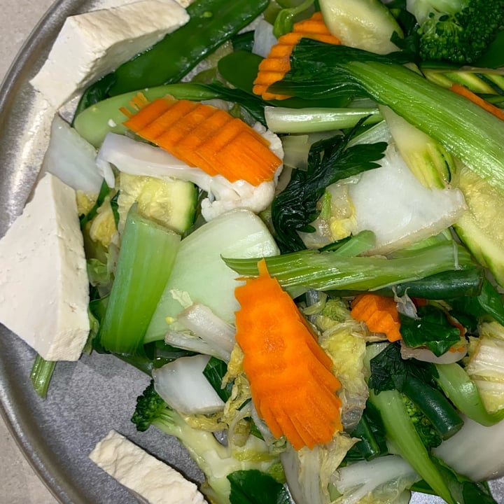 photo of Loving Hut Steamed Mixed Vegetables & Tofu shared by @blacklilyleaf on  25 Feb 2025 - review