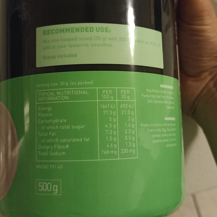 photo of Kauai Plant protein vanilla flavour shared by @fitnish on  19 Oct 2023 - review