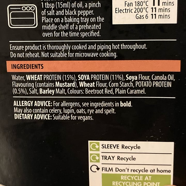 photo of ALDI Specially Selected No Beef Flank Steak shared by @verypotato on  16 Feb 2025 - review