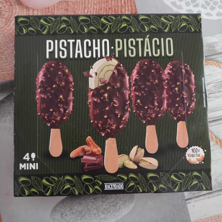 photo of Hacendado Mini Helados de Pistacho shared by @rubenus on  12 Sep 2025 - review
