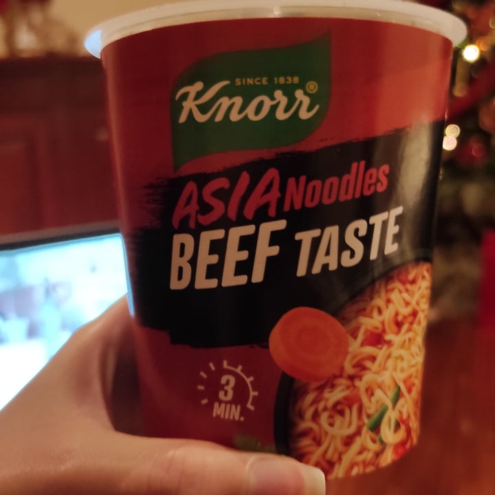 photo of Knorr asia noodles beef taste shared by @alessiacal01 on  14 Dec 2024 - review