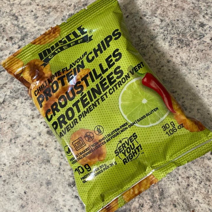 photo of Muscle Chef Chili Lime Flavour Protein Chips shared by @shlumpadinka on  10 Jun 2024 - review