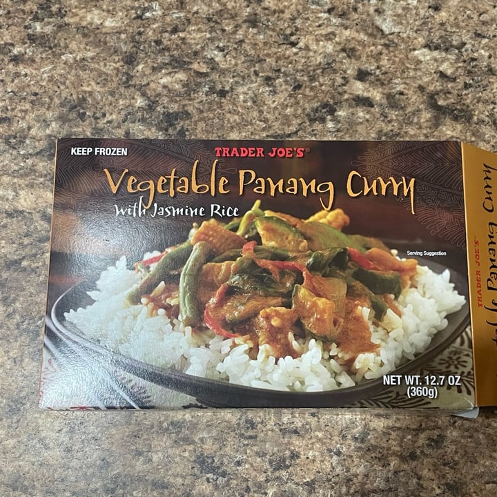 photo of Trader Joe's Vegetable Panang Curry with Jasmine Rice shared by @srw4 on  05 May 2024 - review