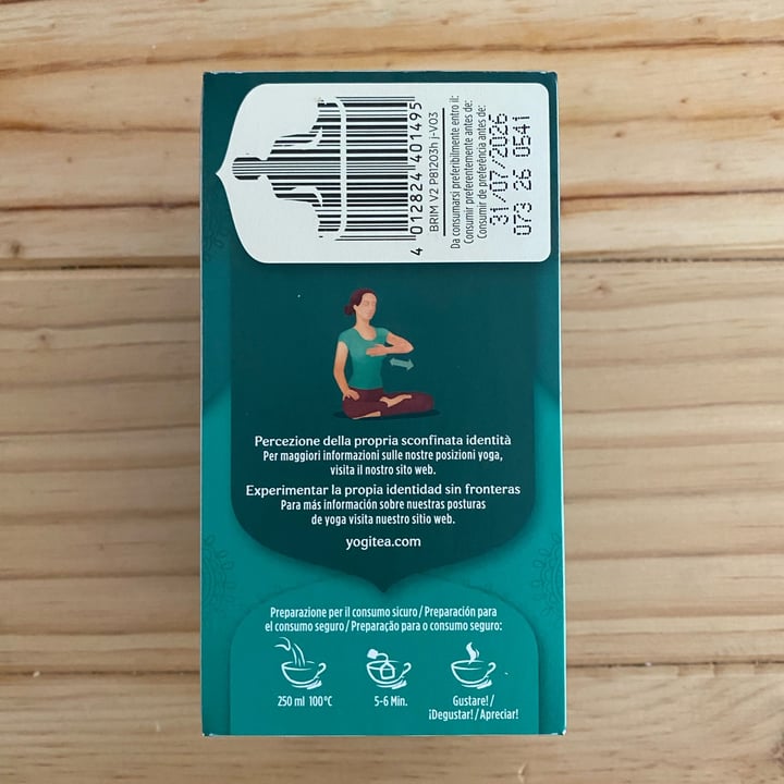 photo of Yogi Tea Organic Felicità - infuso ayurvedico shared by @rebevegana on  06 Aug 2024 - review