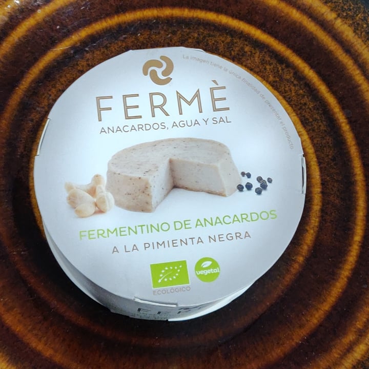 photo of Fermé Fermentino De Anacardos A La Pimienta Negra shared by @gitaneta on  15 Apr 2024 - review