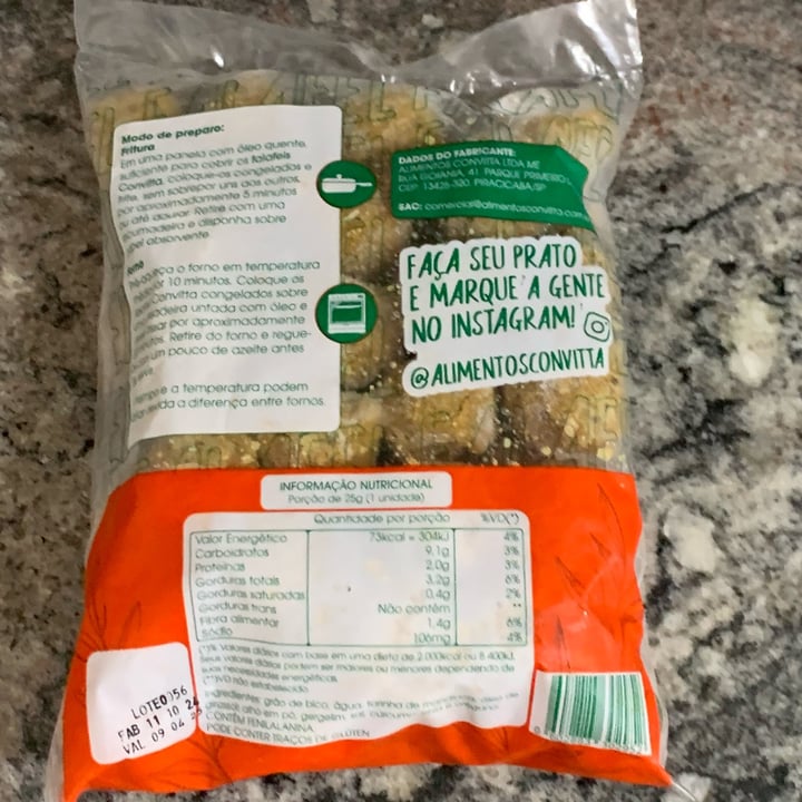 photo of Alimentos Convitta Falafel shared by @vimauro on  18 Nov 2024 - review