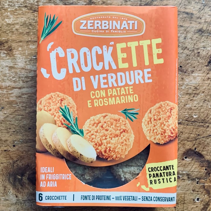 photo of Zerbinati crocchette di verdure con patate e rosmarino shared by @calcabrina on  26 Mar 2024 - review