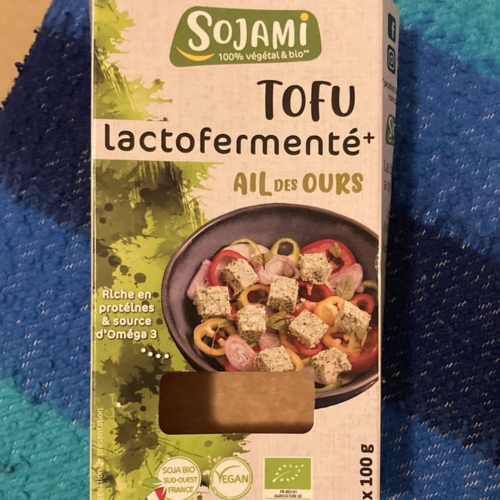 photo of Sojami Tofu Lactifermenté Ail Des Ours shared by @melissa80 on  28 Feb 2025 - review