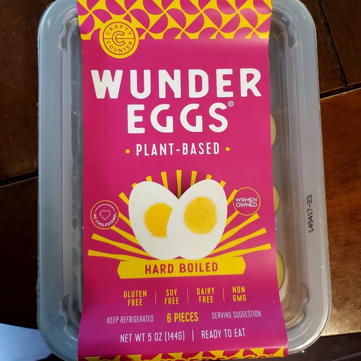 photo of Wunder egg Wunder Egg vegan hardboiled egg shared by @whatacuriousnotion on  14 Oct 2023 - review