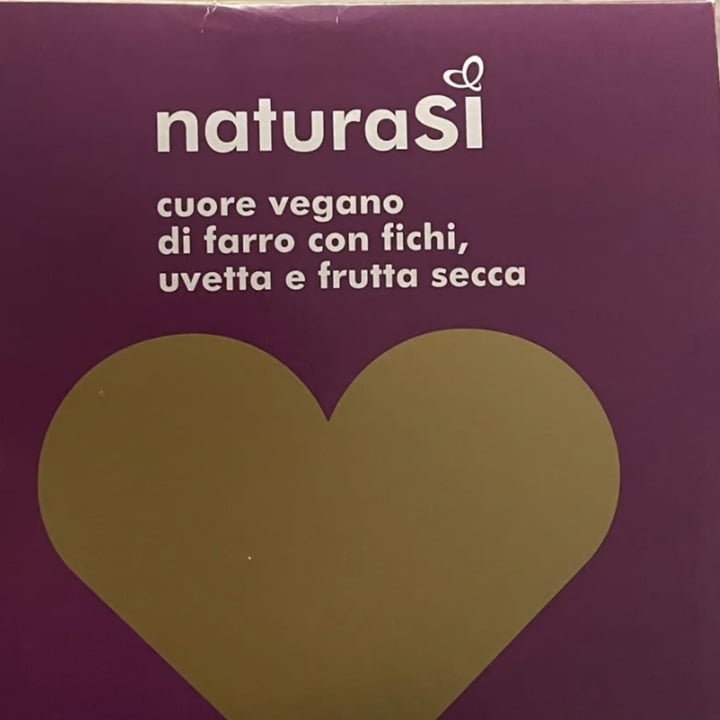 photo of Natura Sì Cuore vegano di Farro con fichi, uvetta e frutta secca shared by @ross1992 on  06 Jan 2024 - review