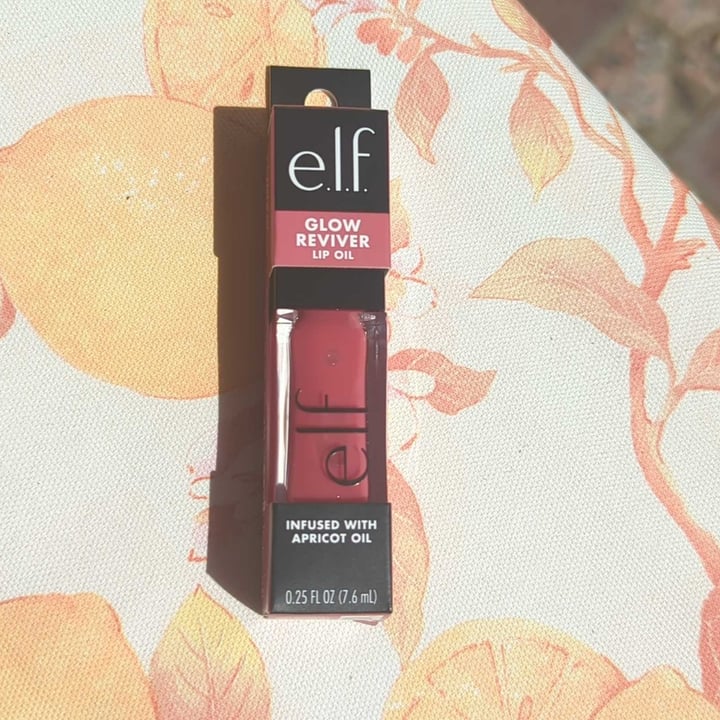 photo of e.l.f. Cosmetics Glow Reviver Lip Oil Rose Envy shared by @ang- on  25 May 2024 - review