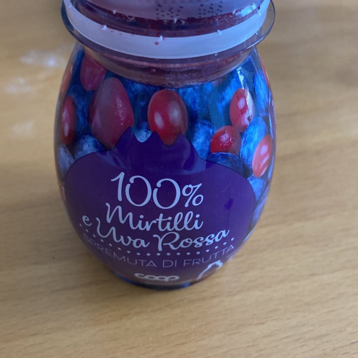 photo of Coop 100% mirtilli e uva rossa shared by @greta90 on  22 Mar 2024 - review