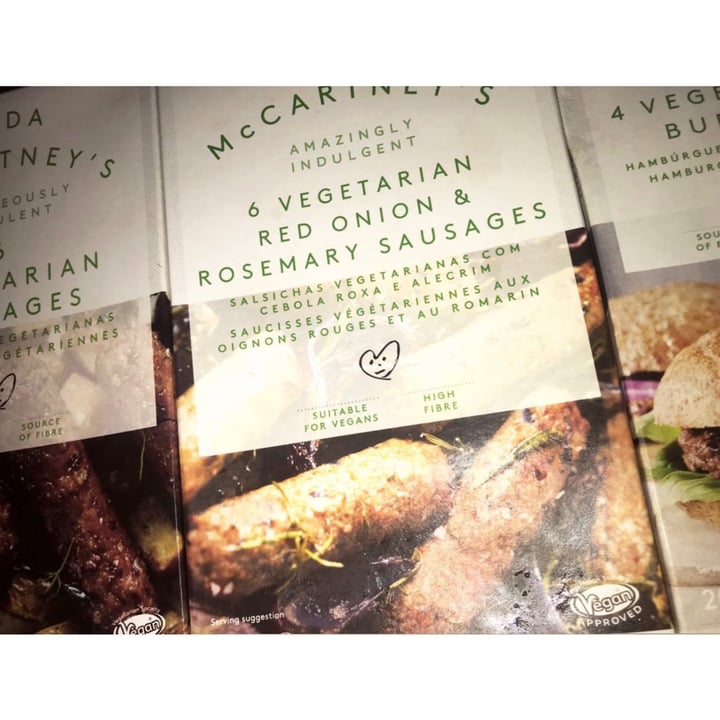photo of Linda McCartney's Sausages shared by @ashantiwhitney on  21 Aug 2023 - review