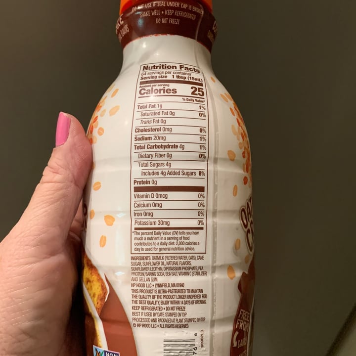 photo of Planet Oat Coffee Cake Creamer shared by @onehungryvegan on  24 Sep 2023 - review